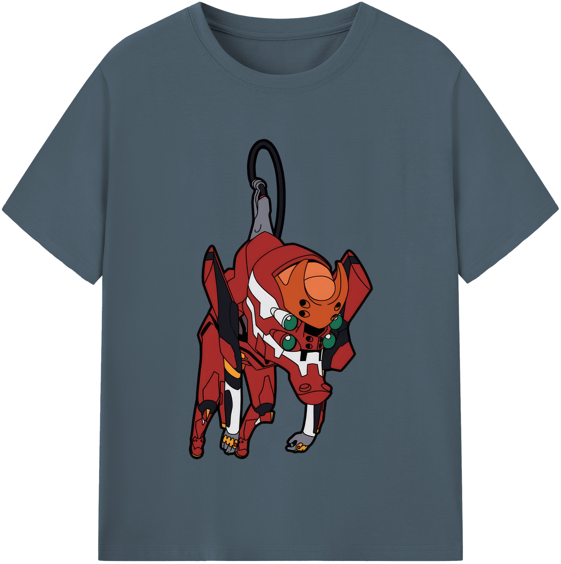 （画像用） EVA 新世紀エヴァンゲリオン 綿100％半袖Tシャツ（フロントプリント）
